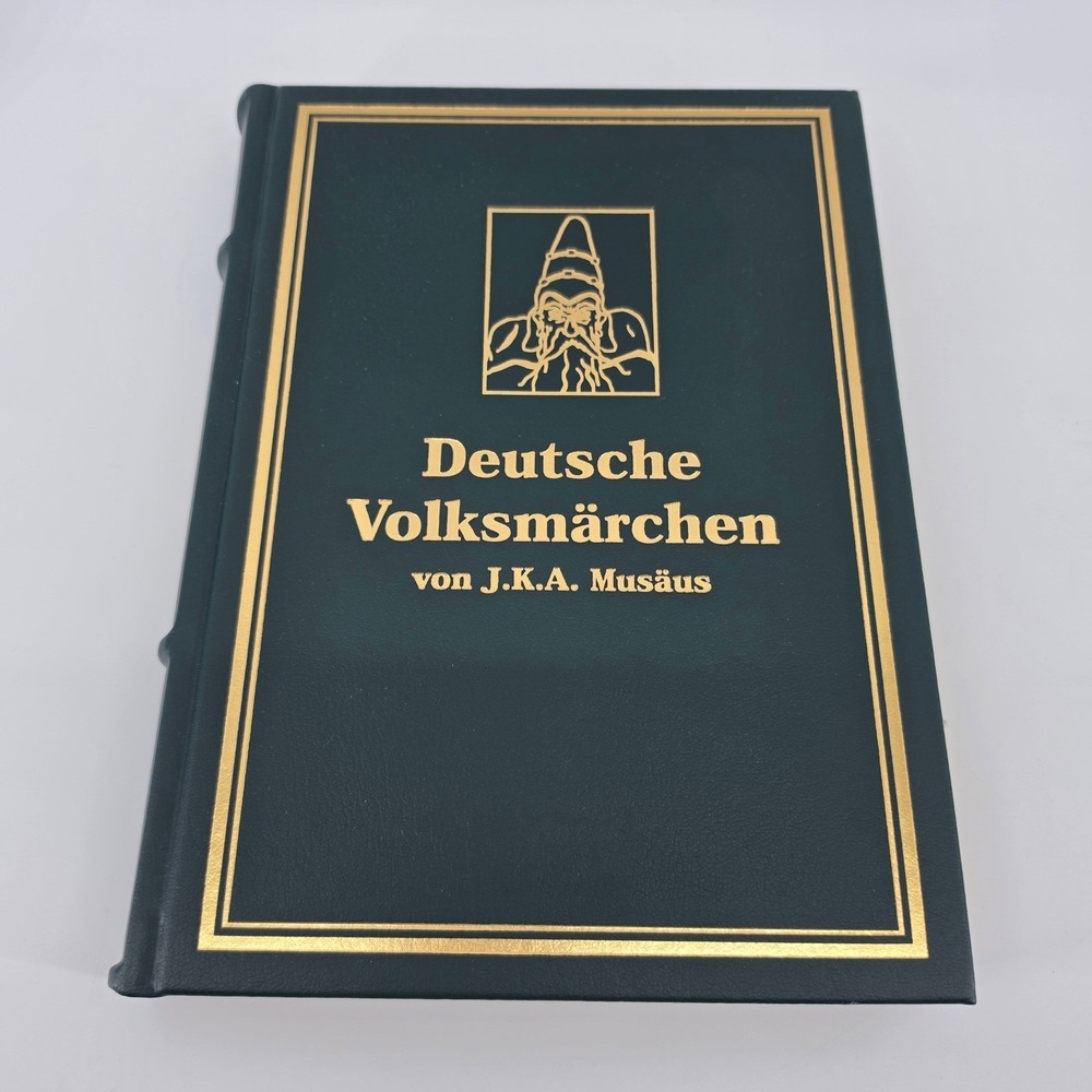 Deutsche Volksmärchen Musäus Archiv Verlag Leather Limited Edition German Book